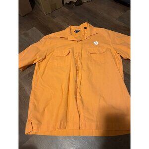 Men’s(Large) Callaway Golf NCAA Clemson University Button Up Polo